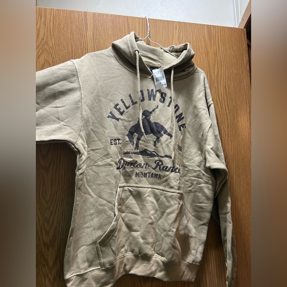 Yellowstone Men's Tan Hoodie